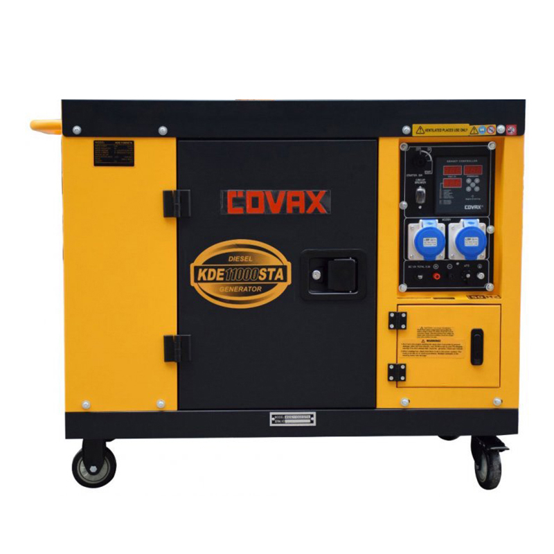 Генератор дизельний COVAX 1 фаза (230В), 8кВт, (CX-KDE-11000-STA)